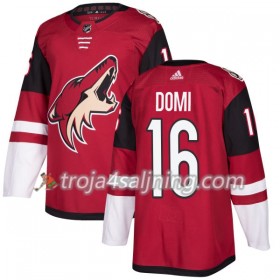Arizona Coyotes tröja Max Domi 16 Adidas 2017-2018 Maroon Authentic - NHL Tröjor Herr